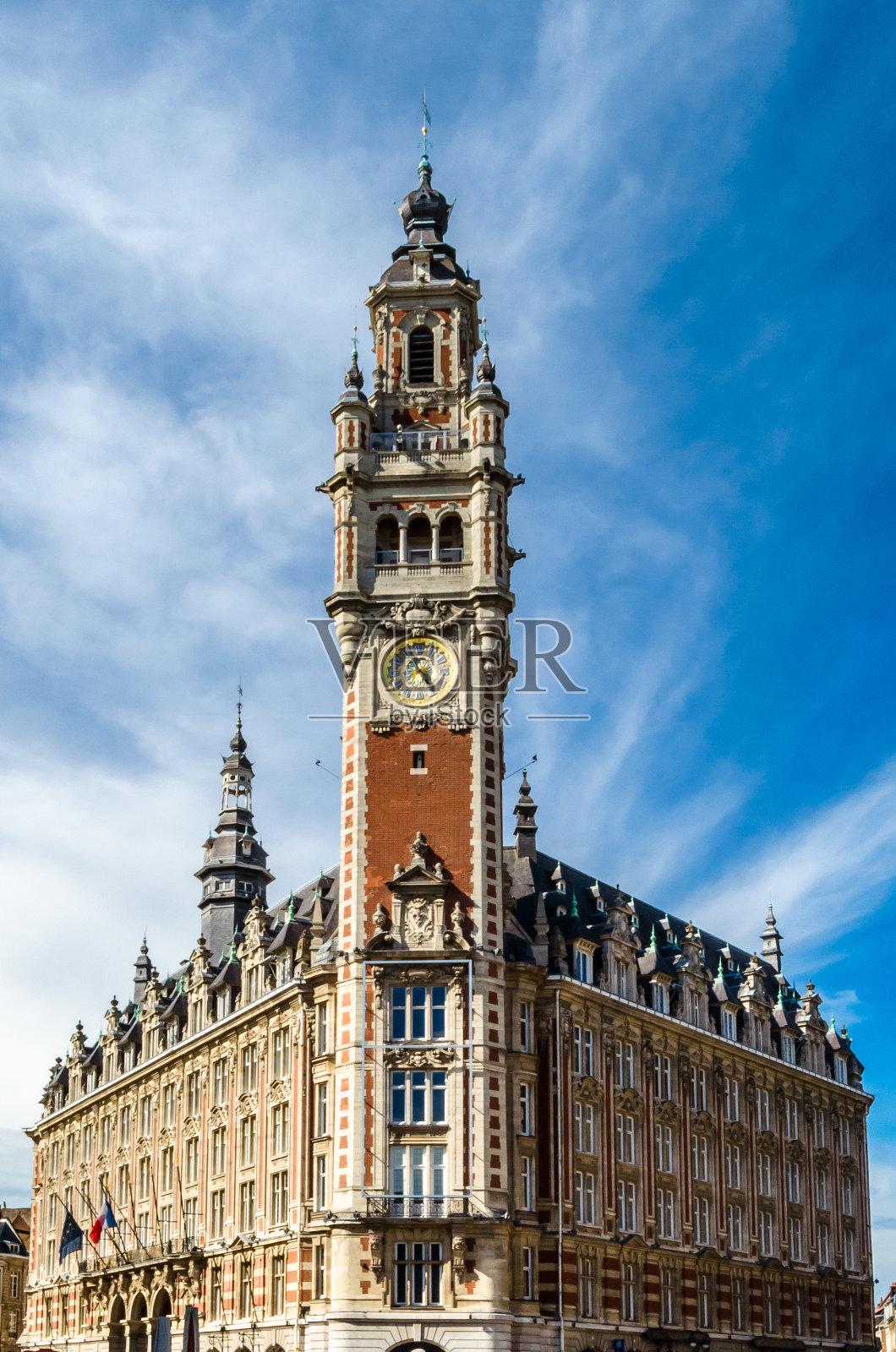 法国里尔的建筑照片摄影图片
