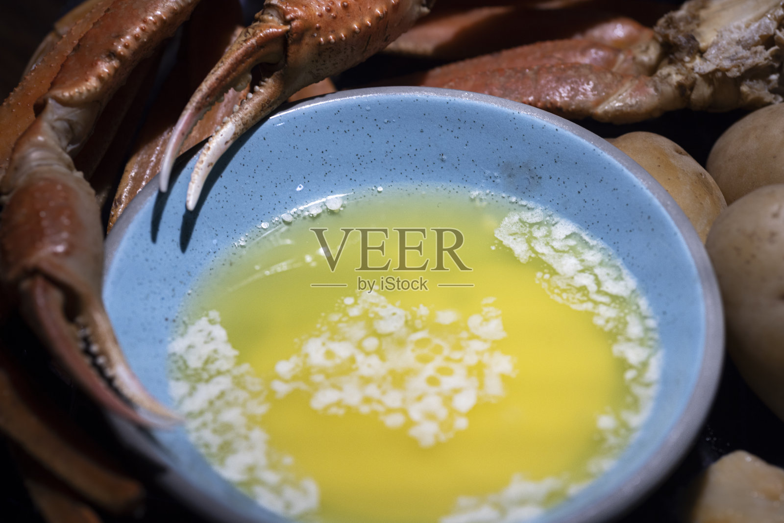 雪蟹腿照片摄影图片