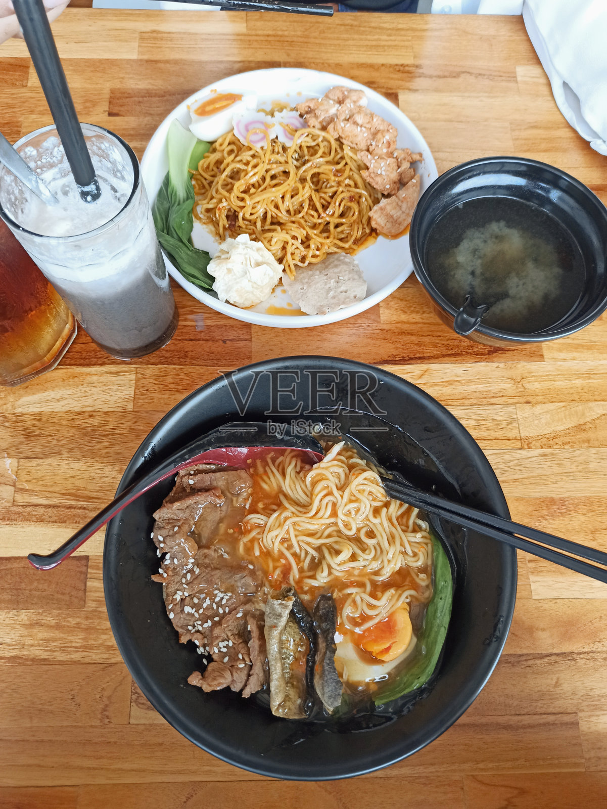 街头拉面照片摄影图片