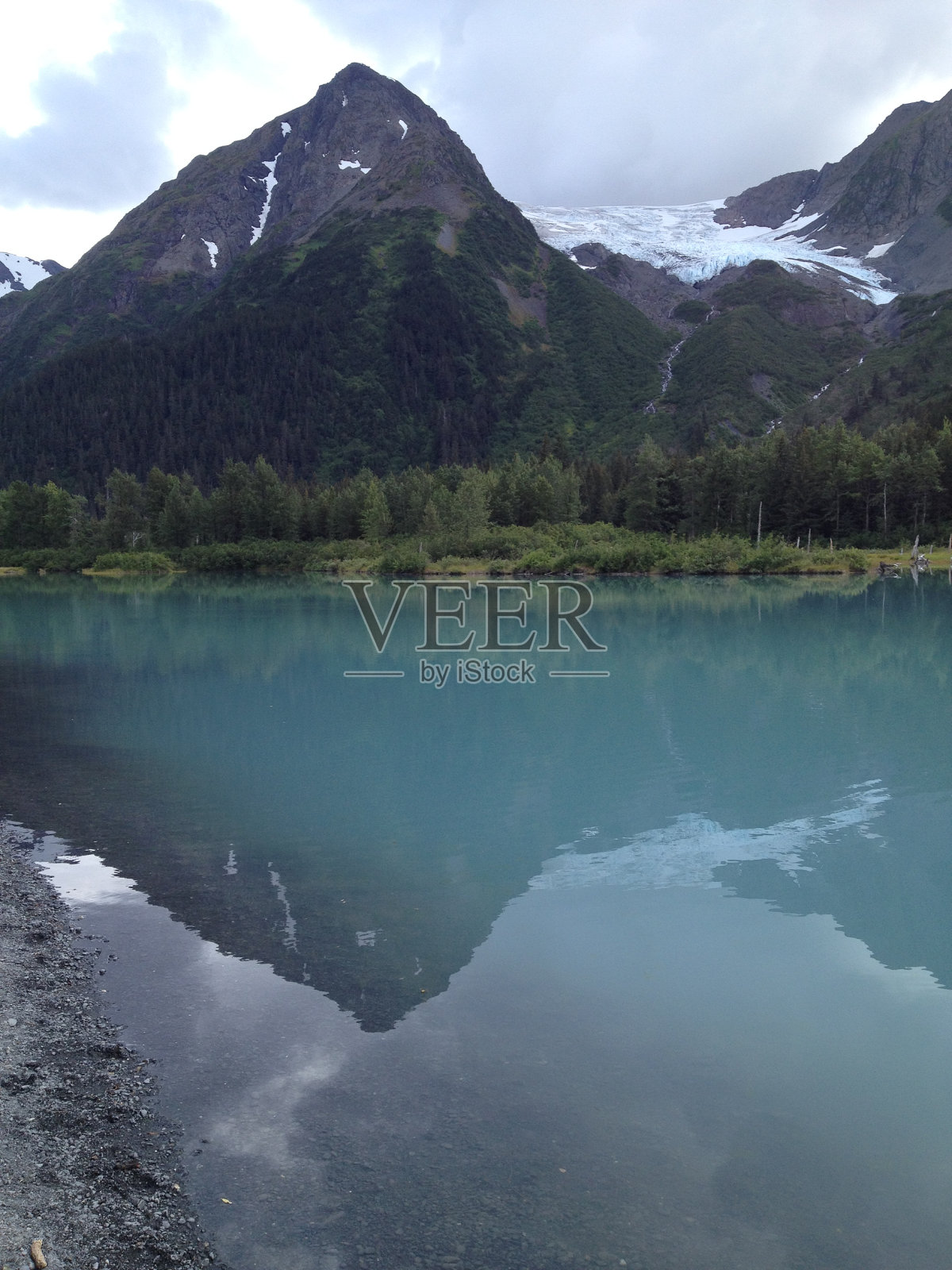 冰川湖照片摄影图片