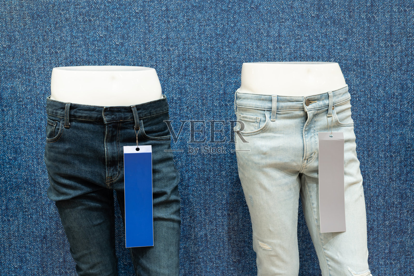 商店牛仔裤模特照片摄影图片