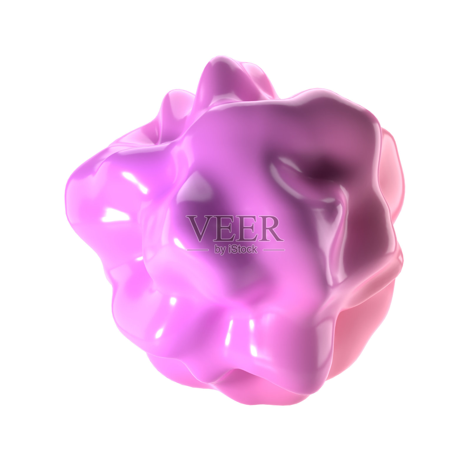 抽象形状的液体组成与球形物体。流体物质的逼真插图。时尚的横幅或海报设计。未来主义的背景照片摄影图片