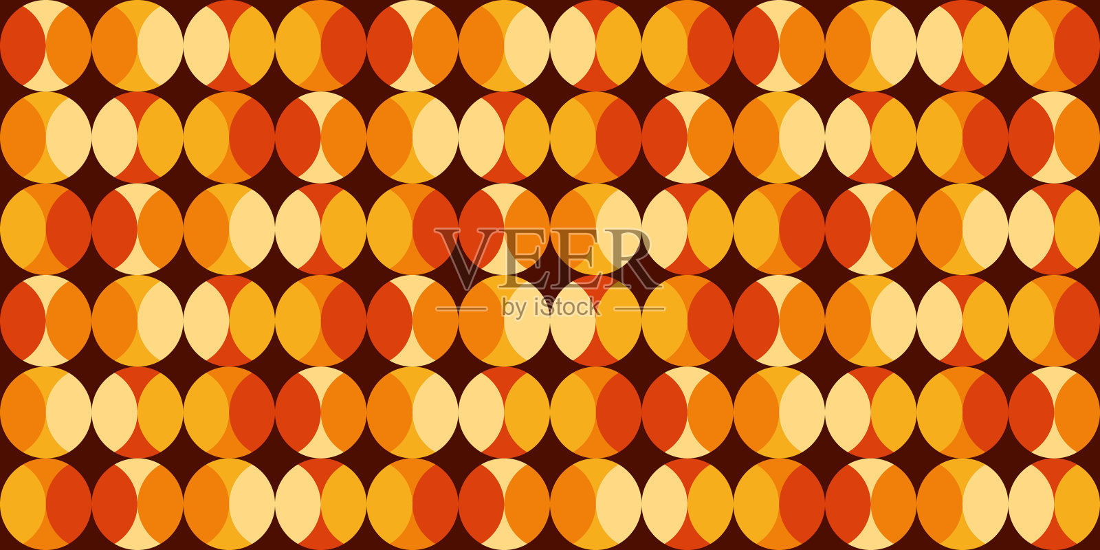 复古风格的抽象几何背景。几何无缝图案。插画图片素材