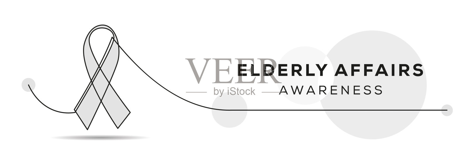 长者事务意识插画图片素材