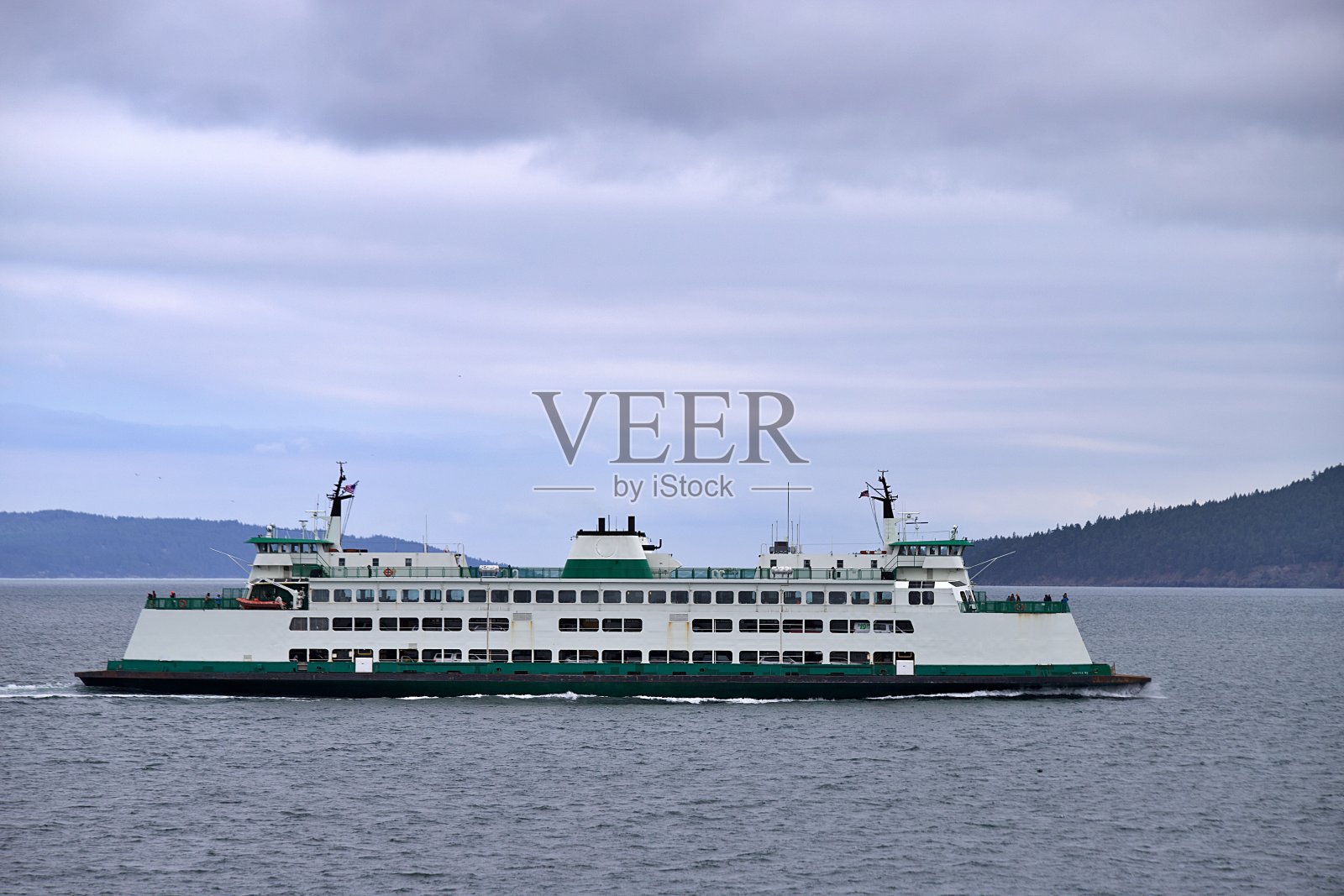 圣胡安群岛的景色照片摄影图片