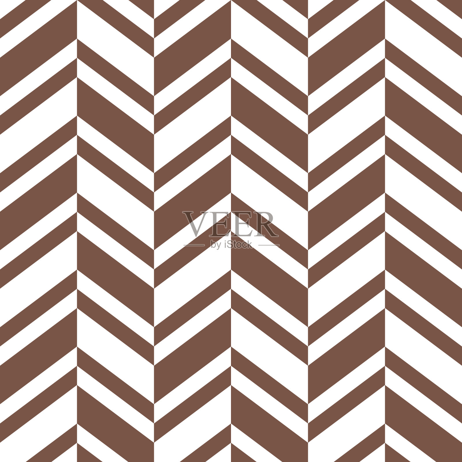 人字形图案。插画图片素材