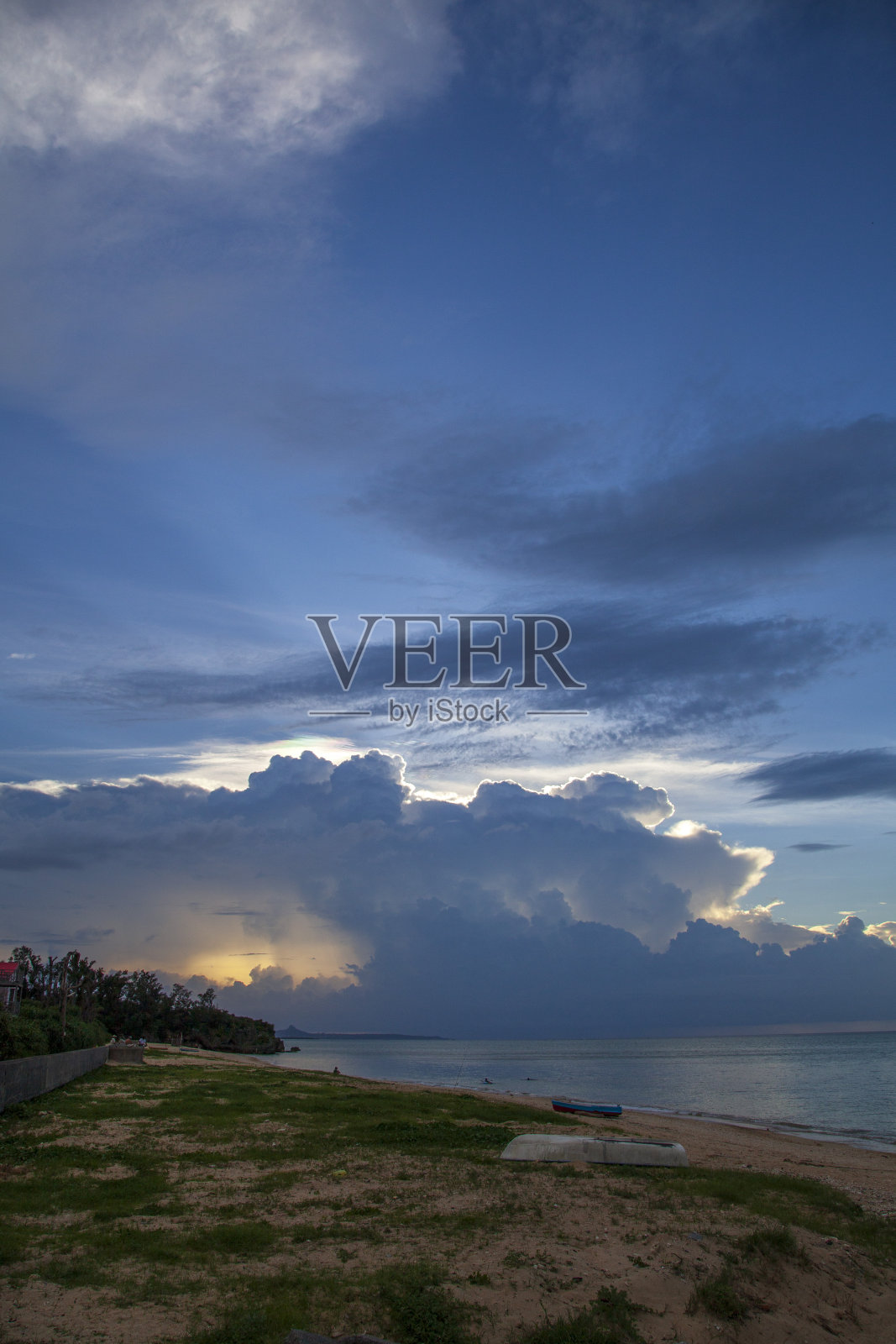 冲绳本岛的海照片摄影图片