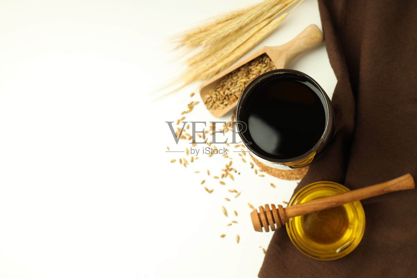 新鲜饮品的概念，克瓦斯，文字的空间照片摄影图片