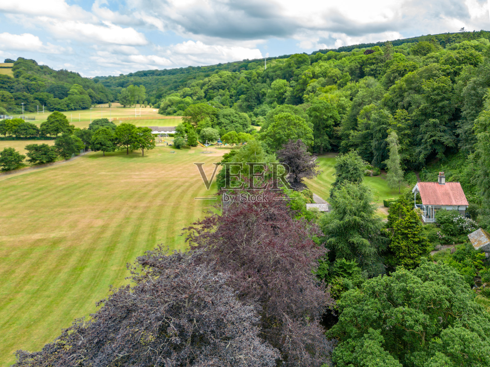 奥克汉普顿的西蒙斯公园照片摄影图片