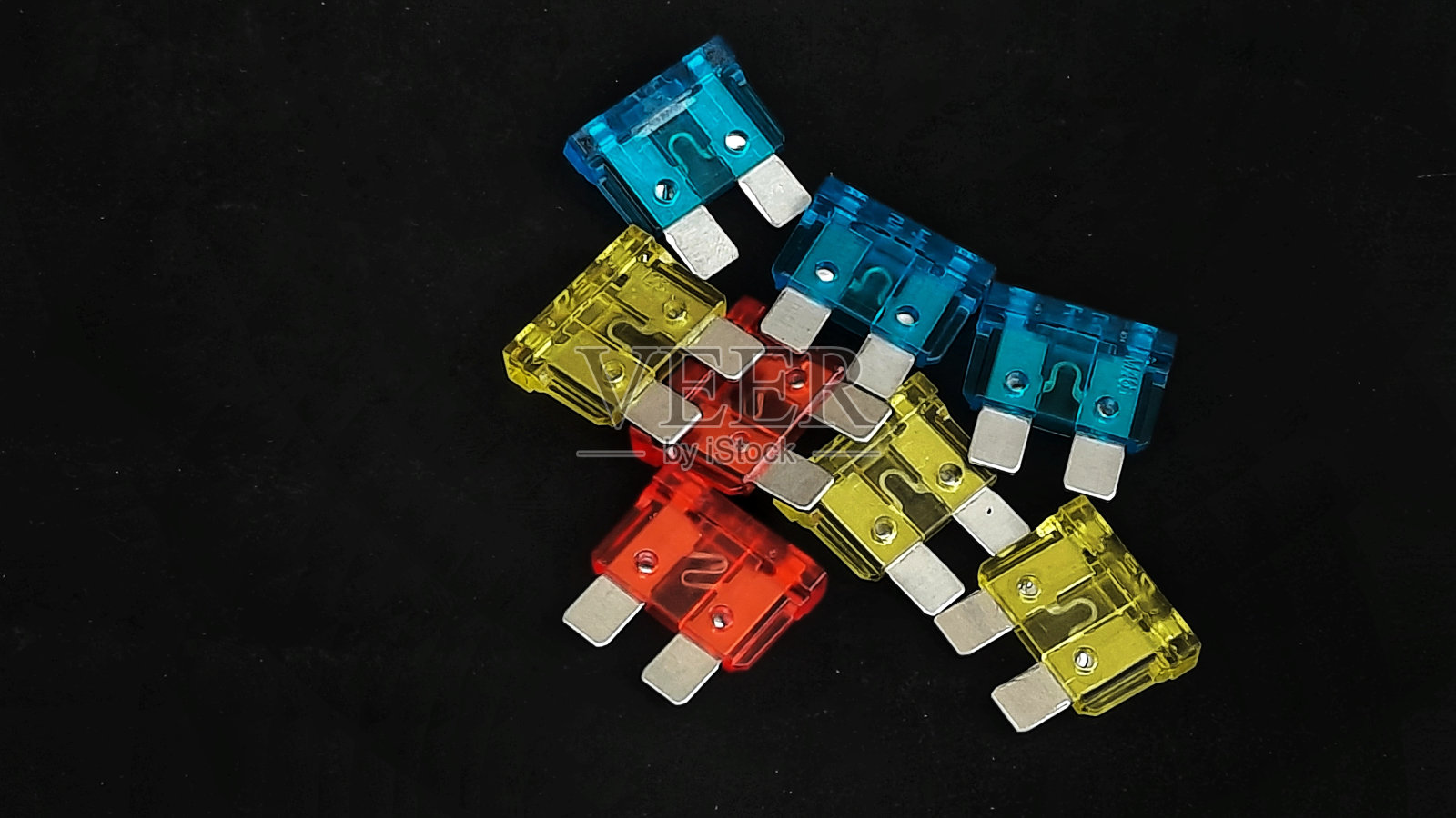 汽车电器保险丝刀片照片摄影图片