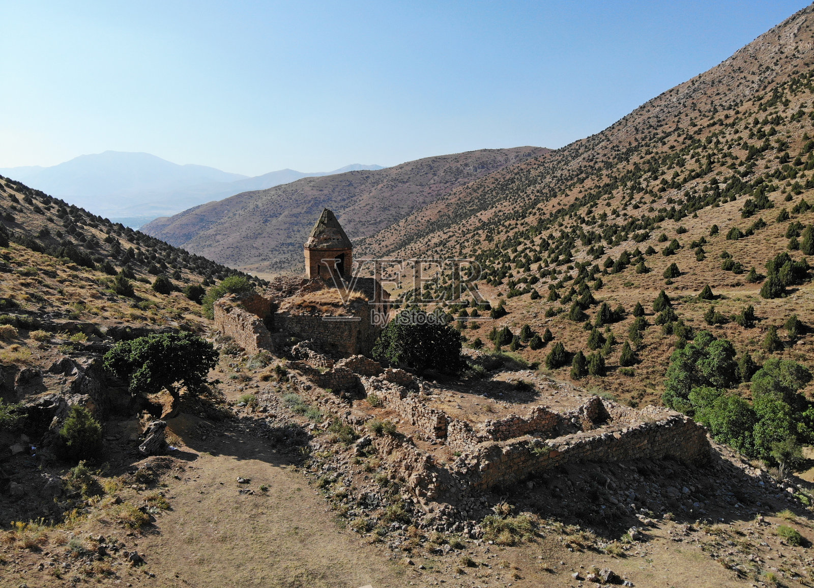 加尔姆拉万克修道院 - 凡/土耳其照片摄影图片
