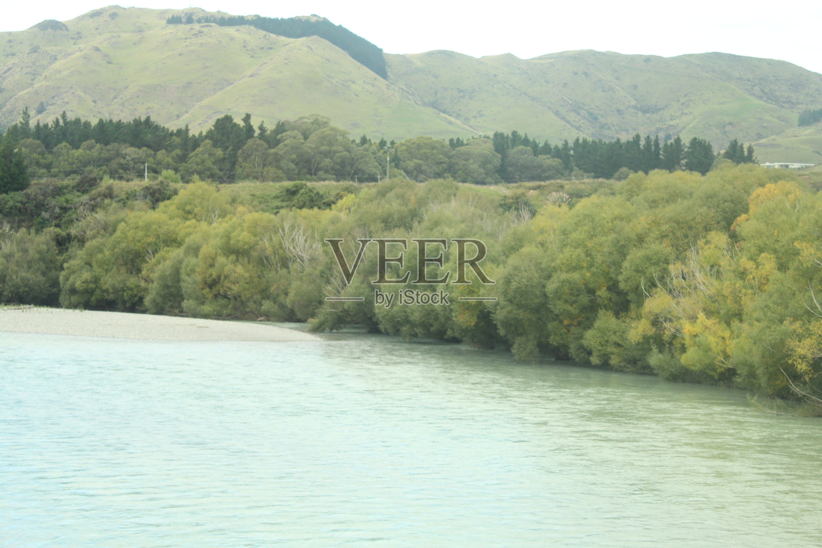 新西兰的河流照片摄影图片