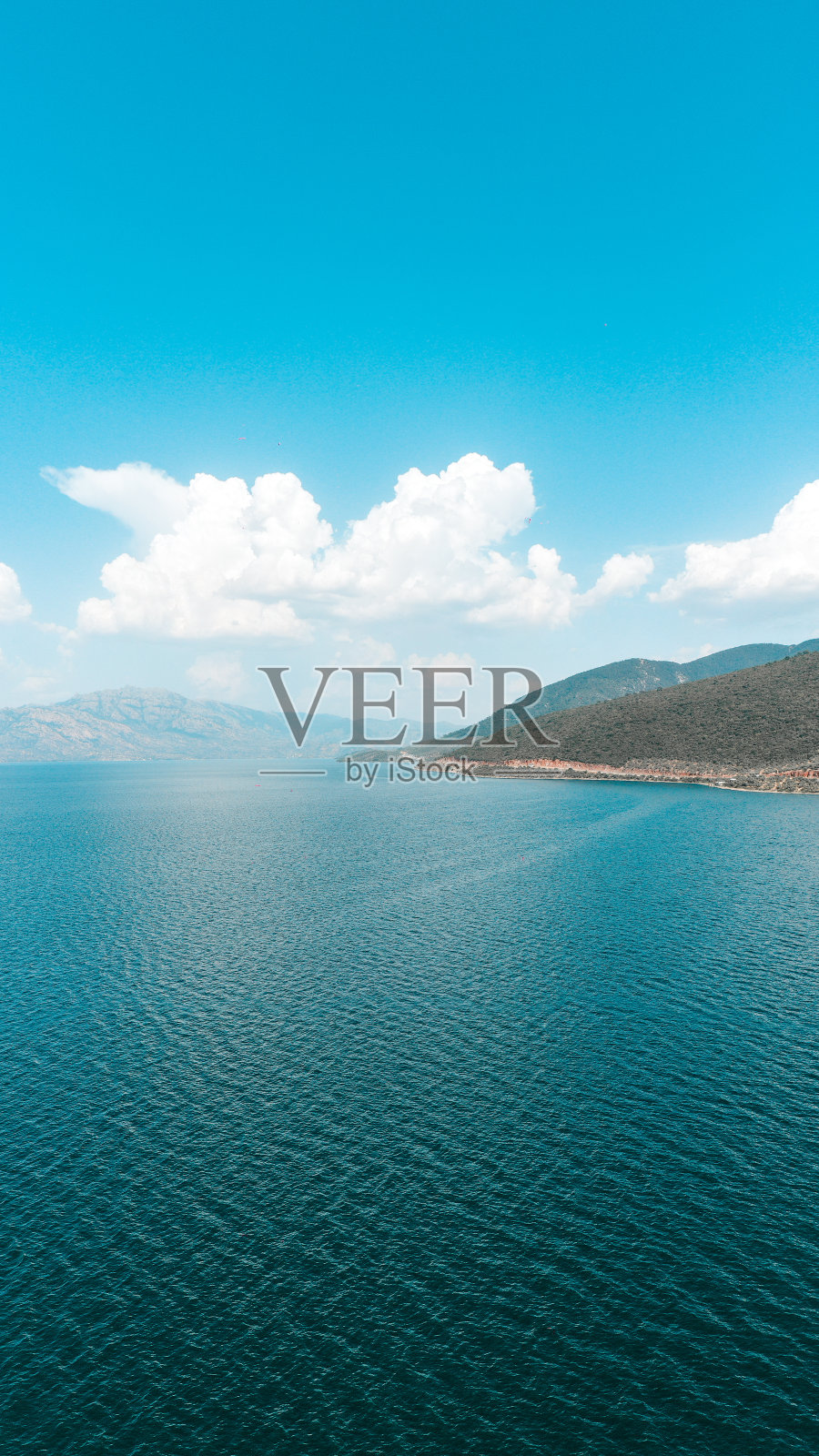 美丽的湖景照片摄影图片