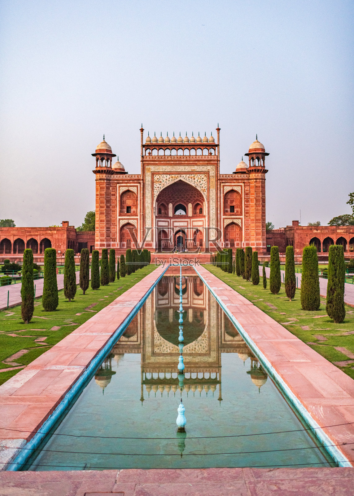 阿格拉和泰姬陵的景色照片摄影图片