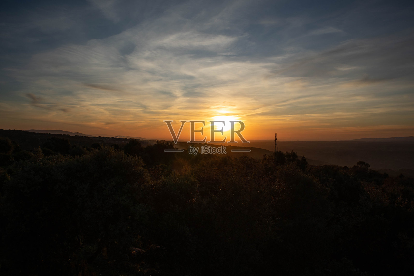 撒丁岛人日落照片摄影图片