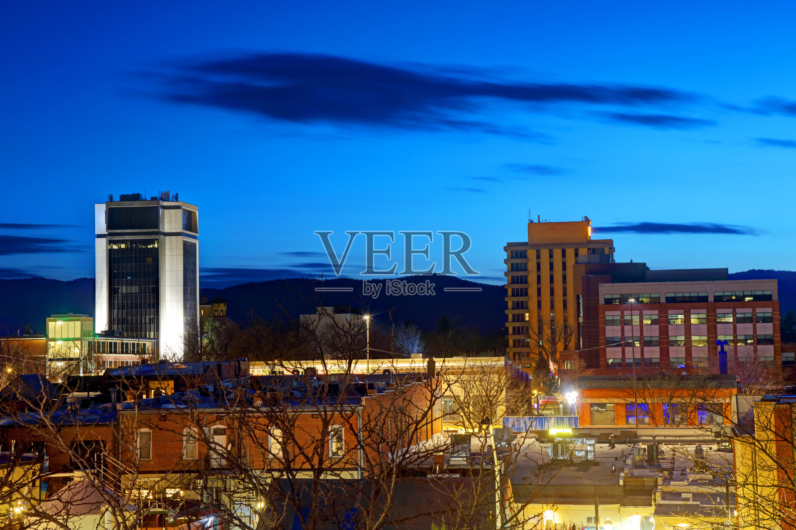 科林斯堡，科罗拉多州照片摄影图片