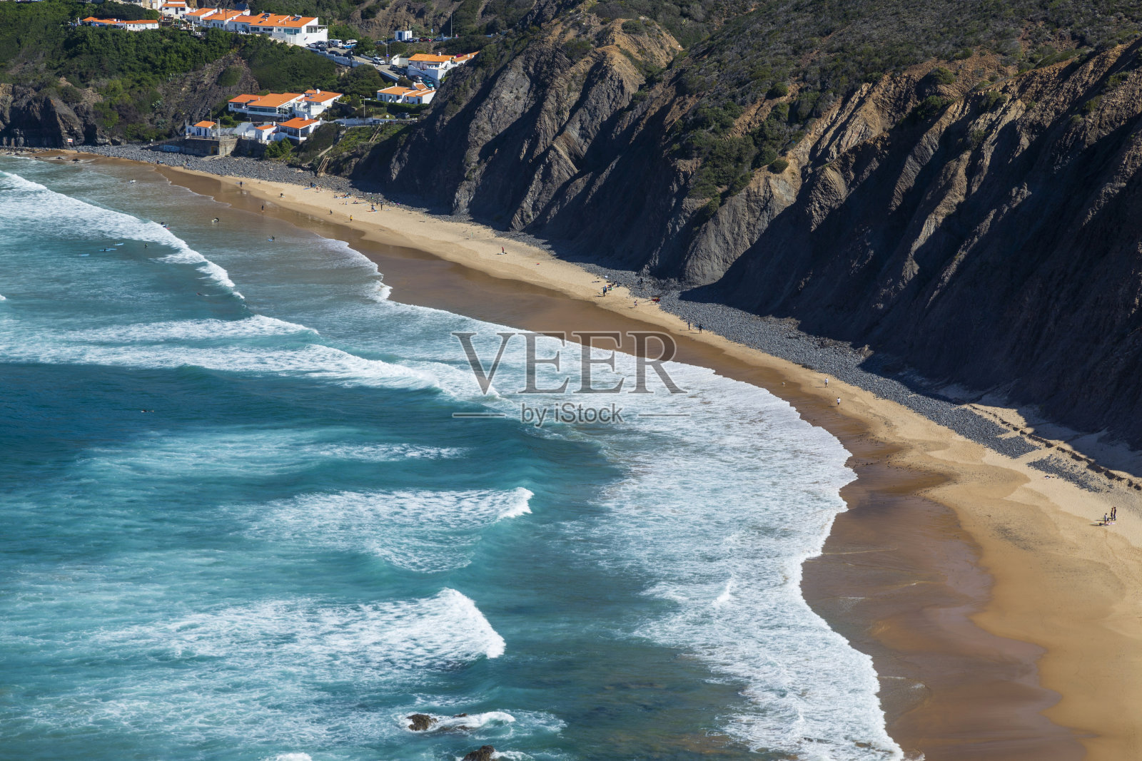 阿连特茹的阿里法纳海滩照片摄影图片