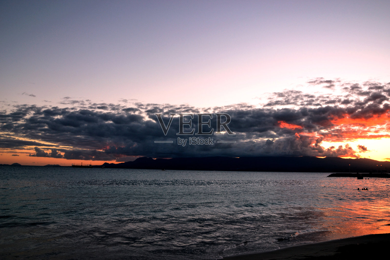 瓜德罗普火山照片摄影图片