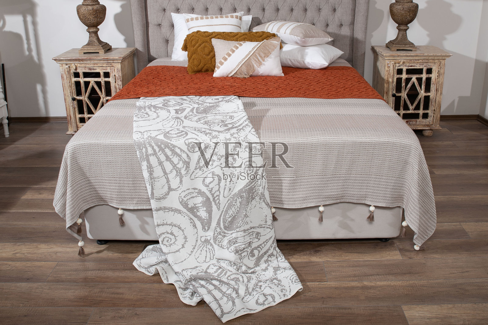 床单和毯子照片摄影图片