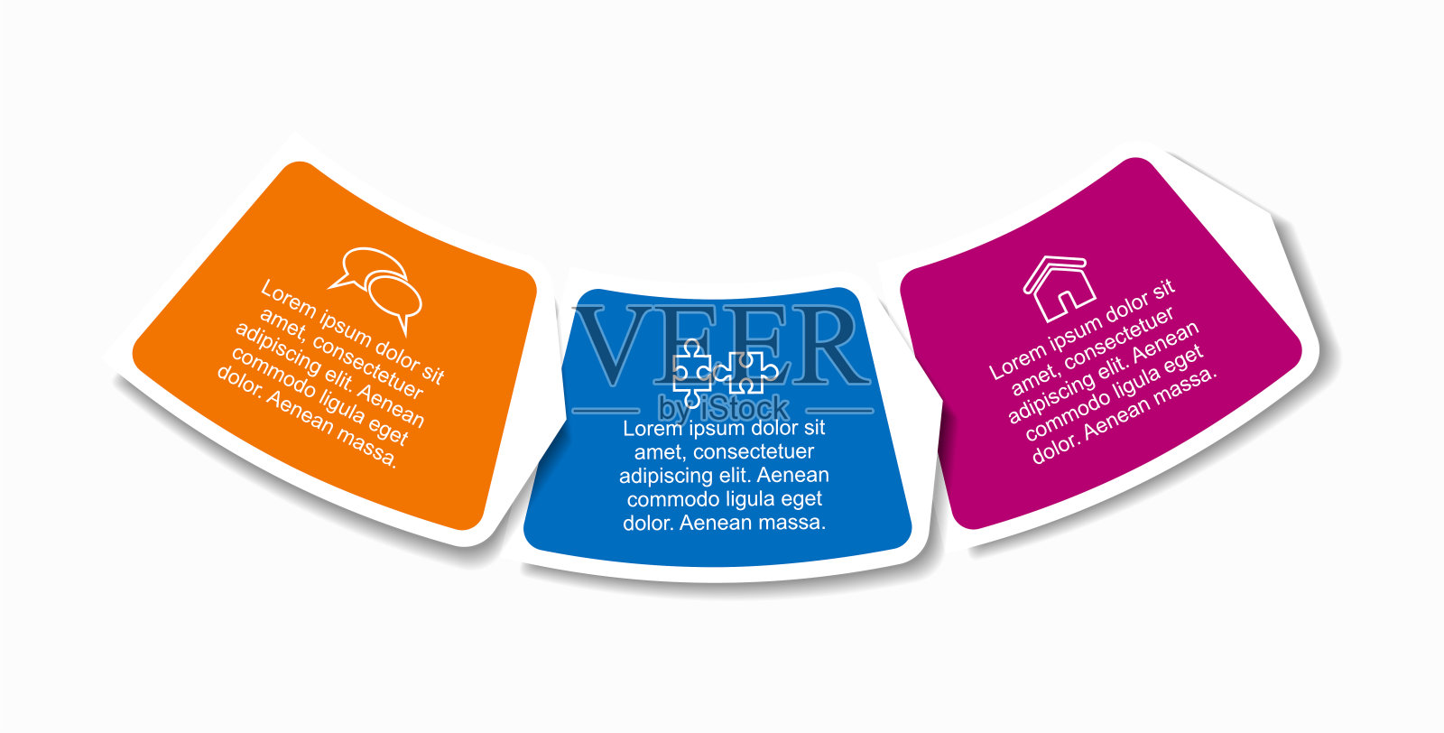 信息图表设计模板与地方为您的数据。矢量插图。插画图片素材