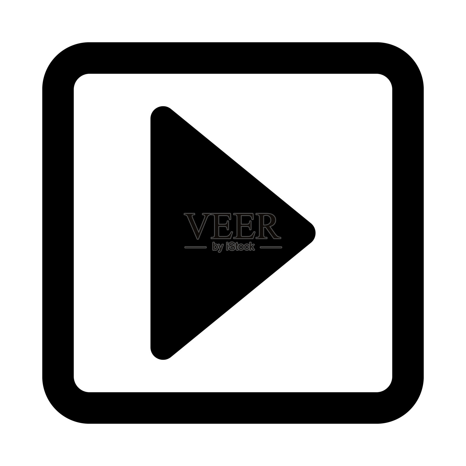 框架中的箭头图标按钮图标素材