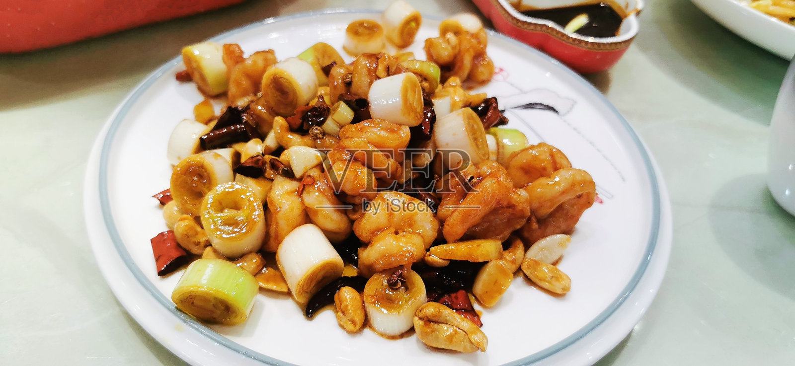 宫保鸡丁照片摄影图片