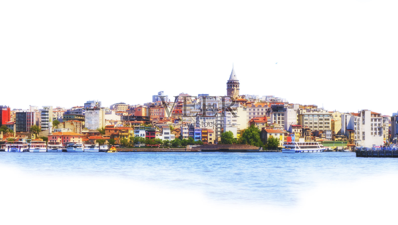 伊斯坦布尔的加拉塔照片摄影图片