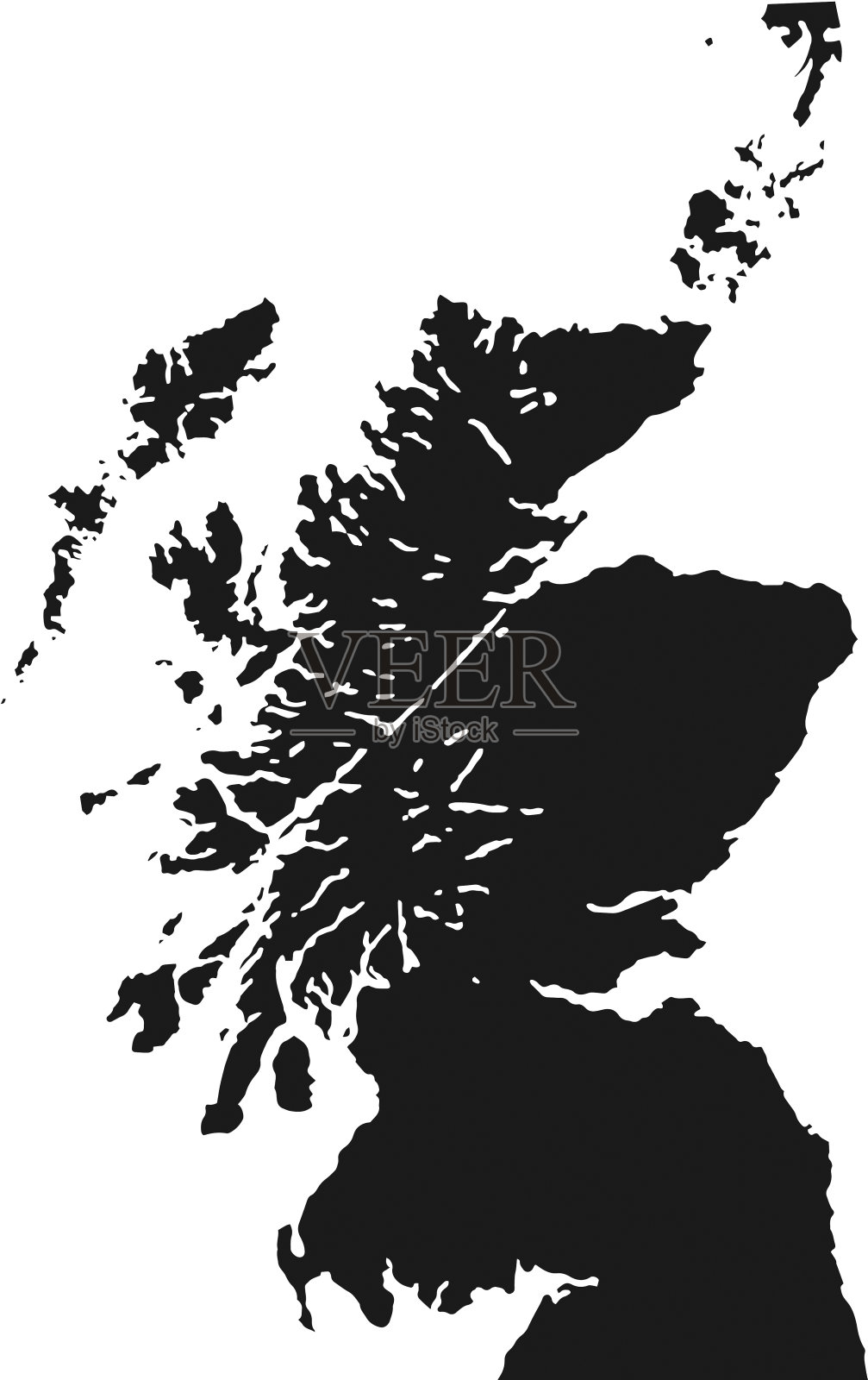 苏格兰插画图片素材