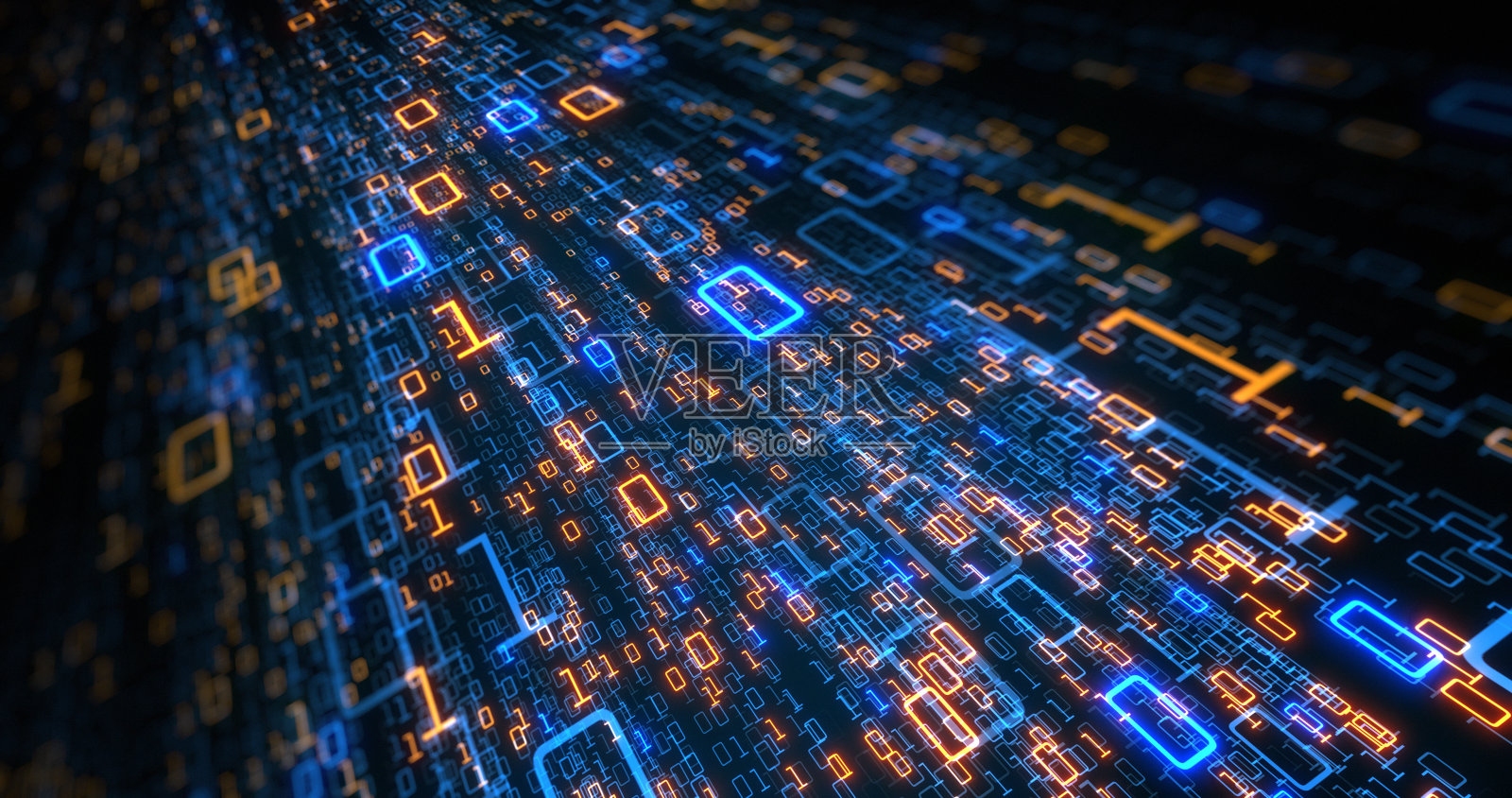 摘要二进制码，计算机编程/编码。软件源代码。照片摄影图片