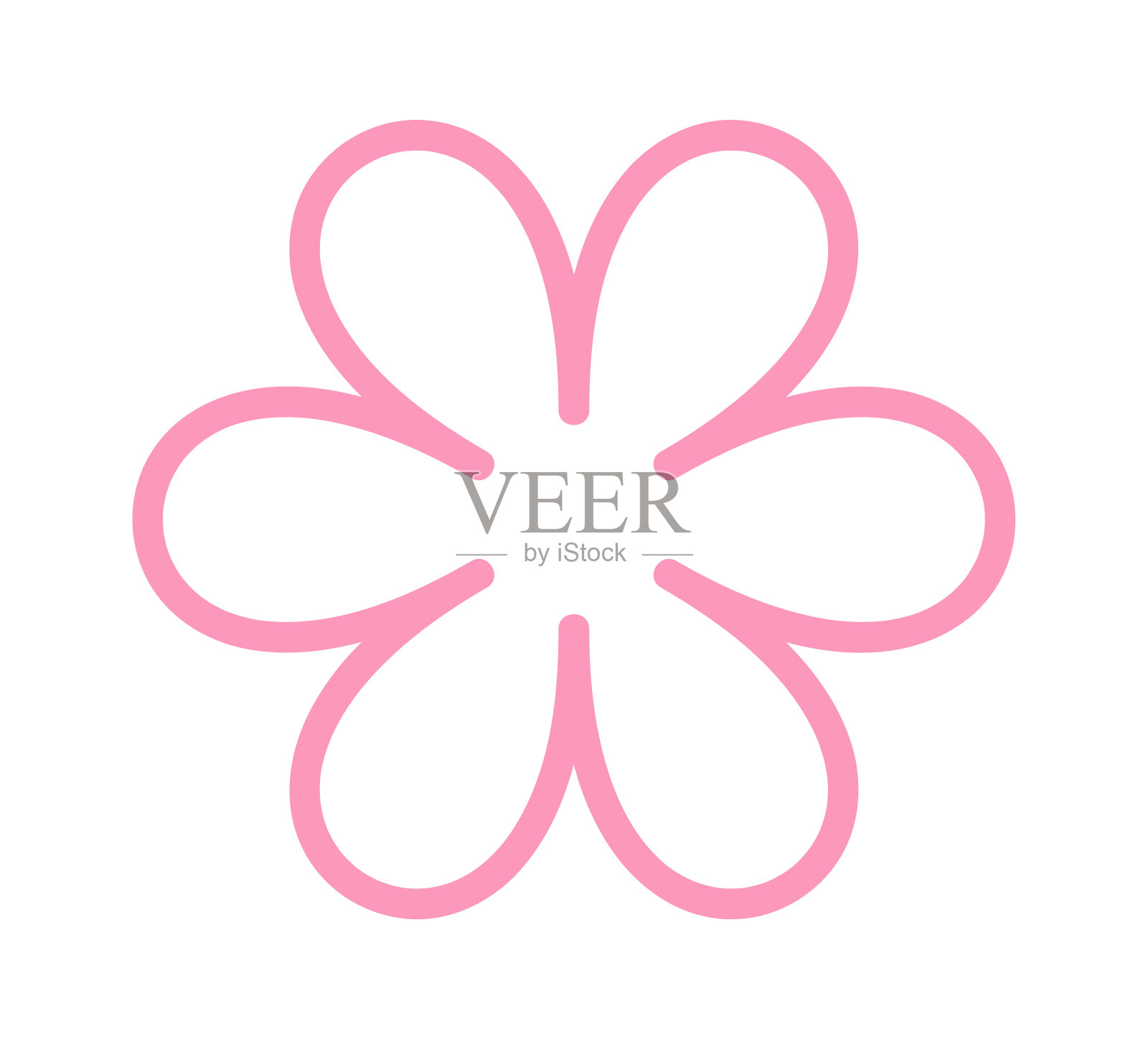 elements_trendy_y2k_blurred_gragient_stickers插画图片素材