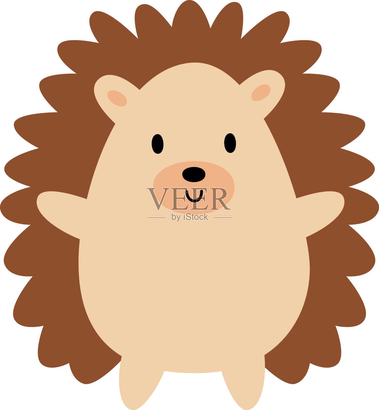 431年_elements_cute_cartoon_hedgehogs插画图片素材