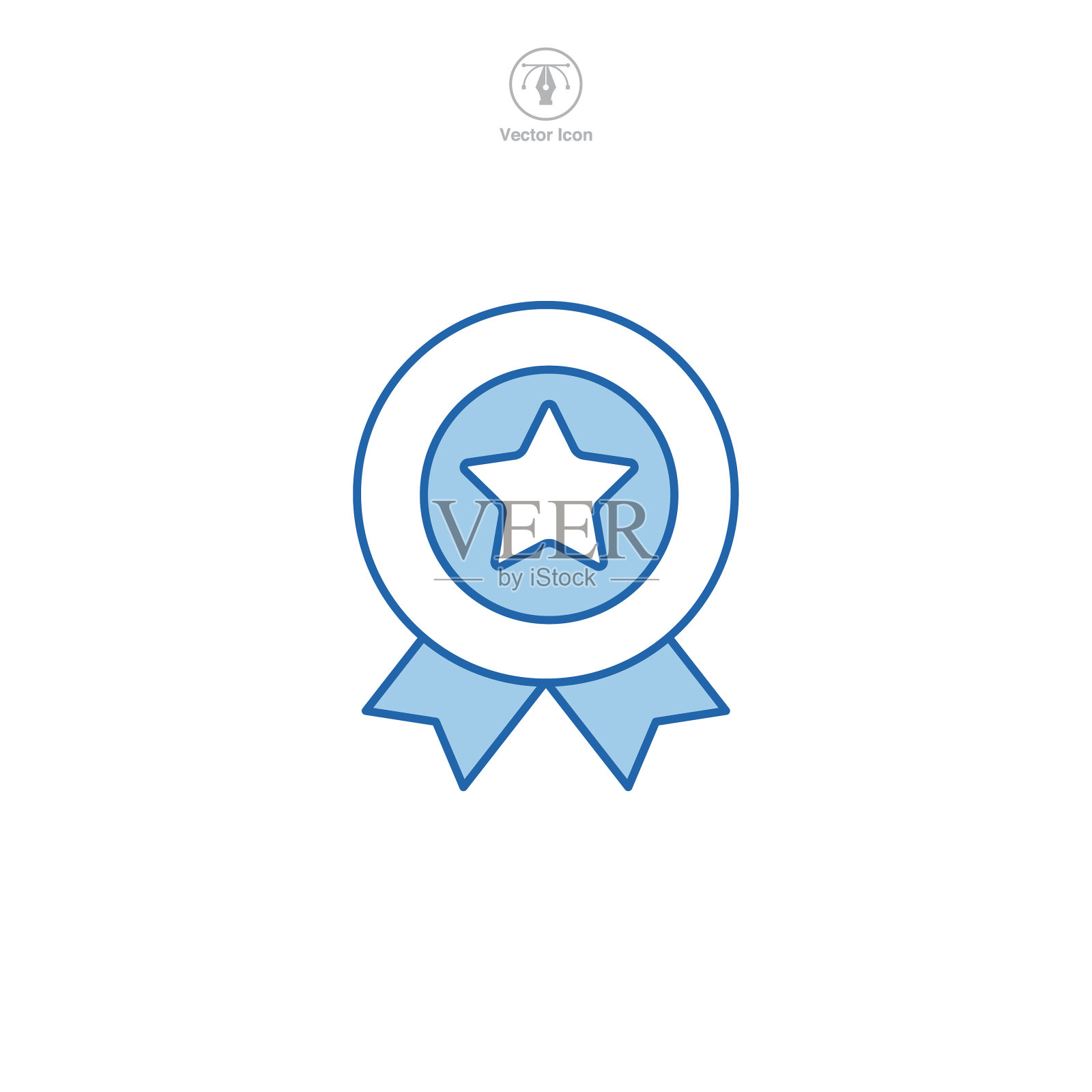 奖牌图标符号模板的图形和网络插画图片素材