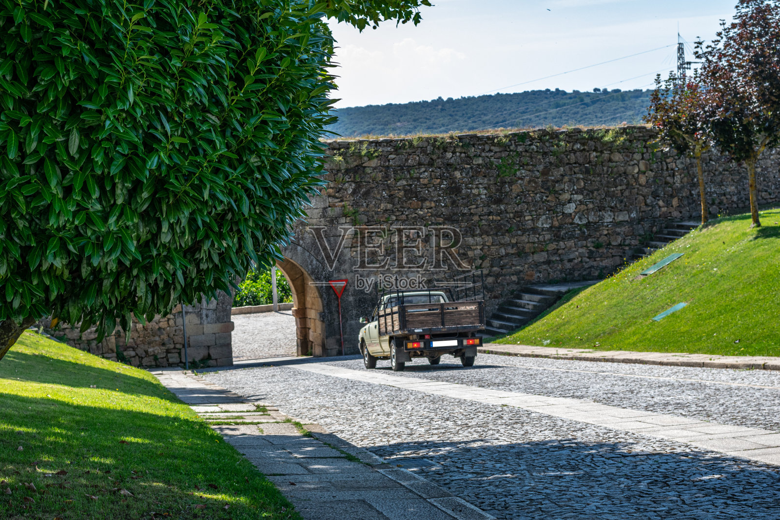 典型的葡萄牙车辆照片摄影图片