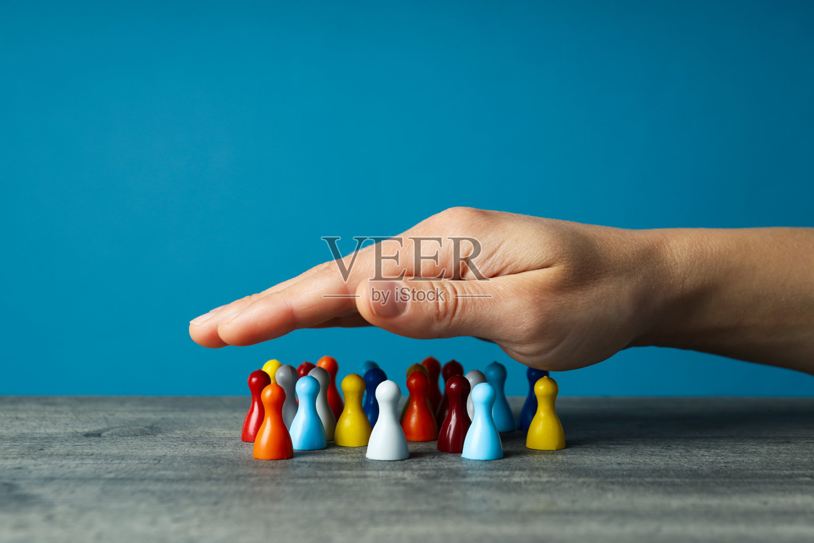 多样性的概念，包容和平等，包容的概念照片摄影图片