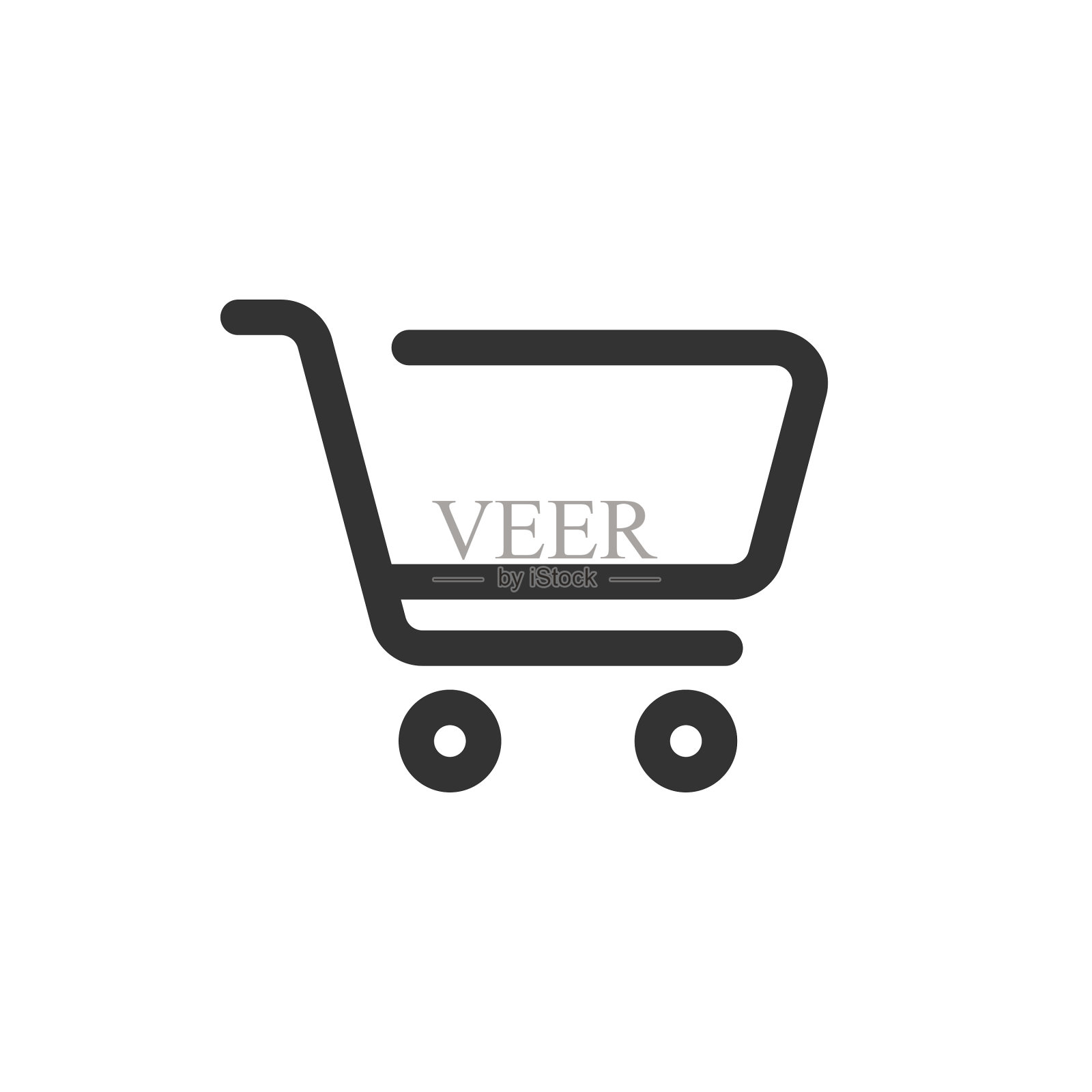 购物车图标。设计元素图片