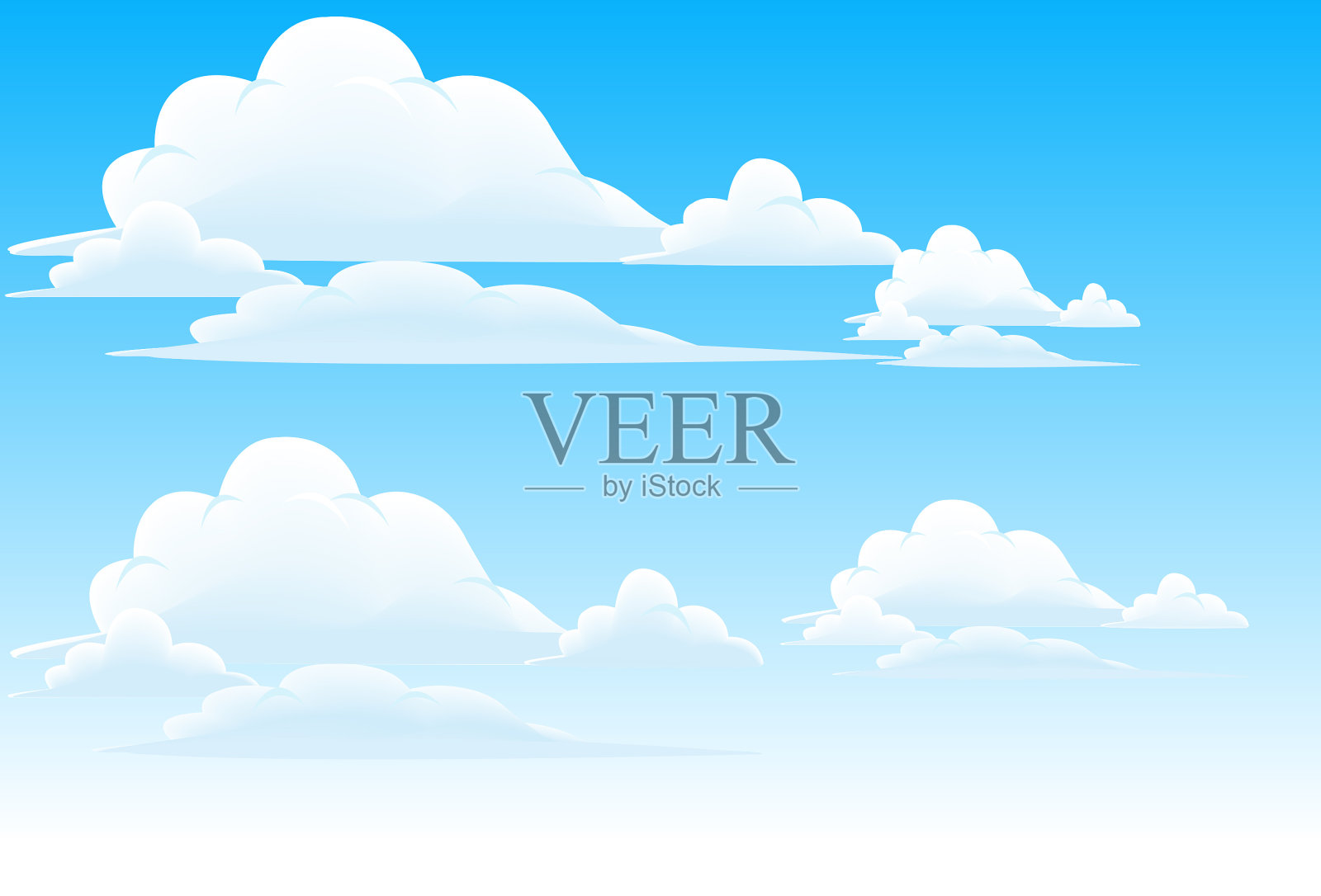 云插画图片素材