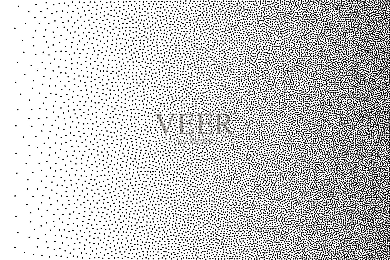 点状矢量纹理梯度背景-黑色的点在白色的背景插画图片素材