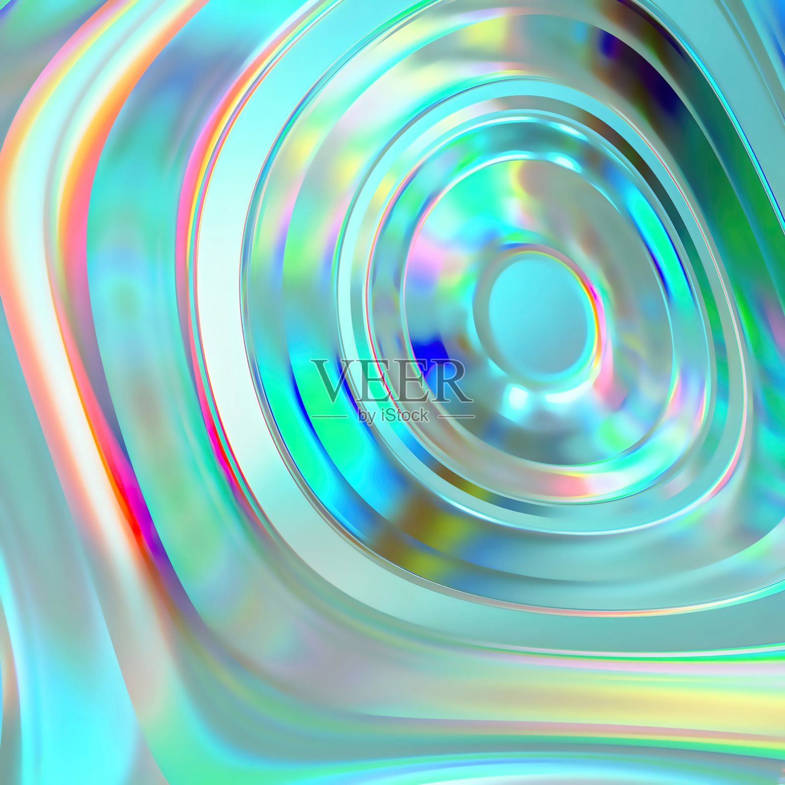 三维绘制曲线动态水彩纹理混合流体液体墙纸。浅色粉彩冷色彩色旋流梯度网格。明亮的粉红色生动的充满活力的光滑表面。照片摄影图片