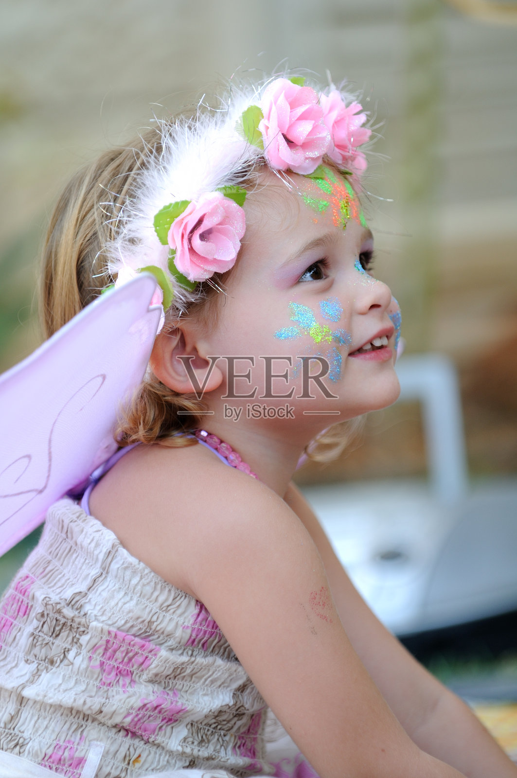 我的小仙女照片摄影图片