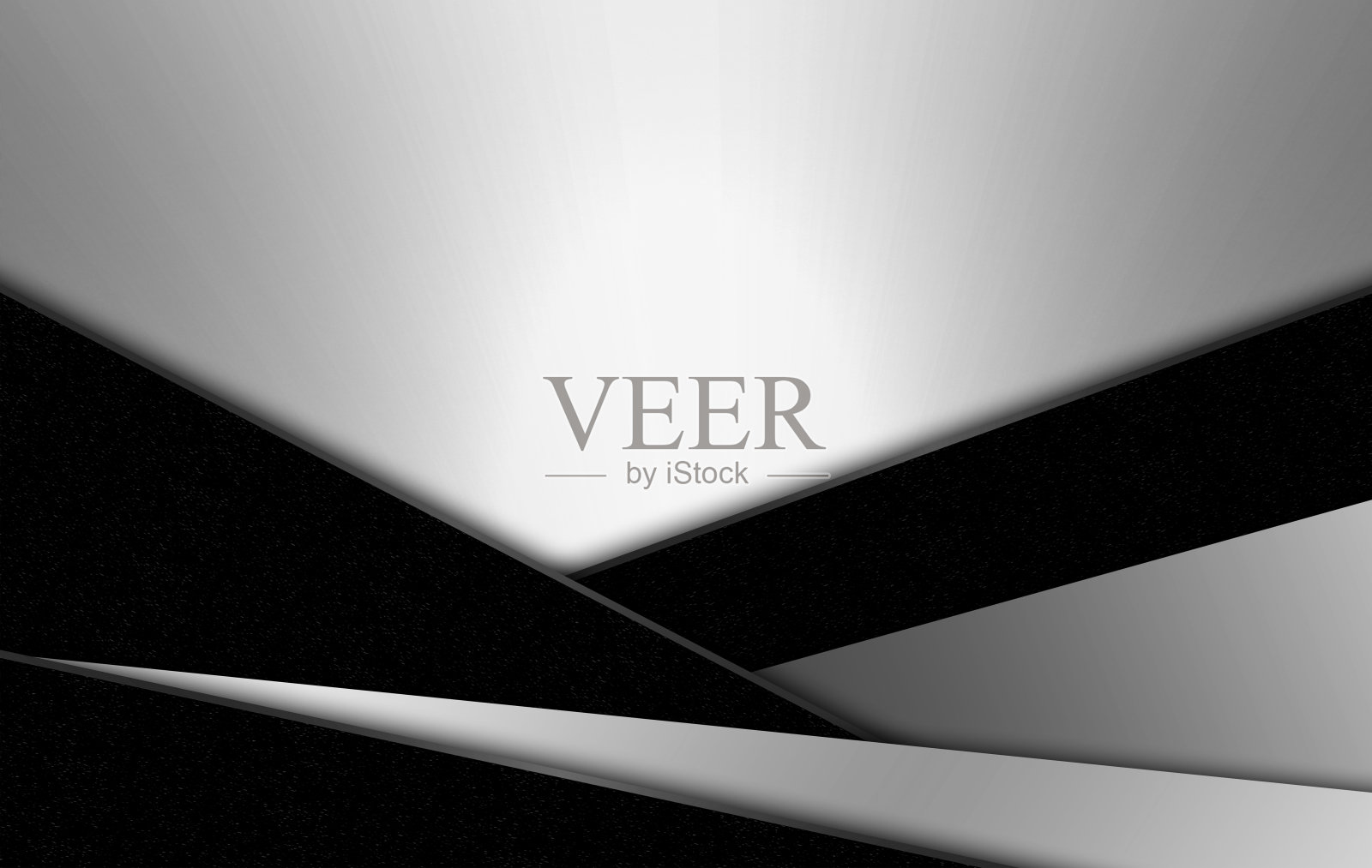 黑色和银色阴影几何形状的设计，为您的业务介绍，传单，海报，横幅，小册子。插画图片素材