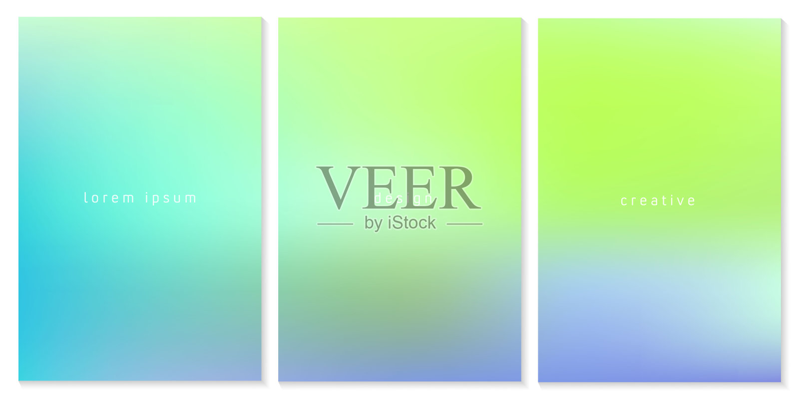 抽象模糊彩色背景插画图片素材