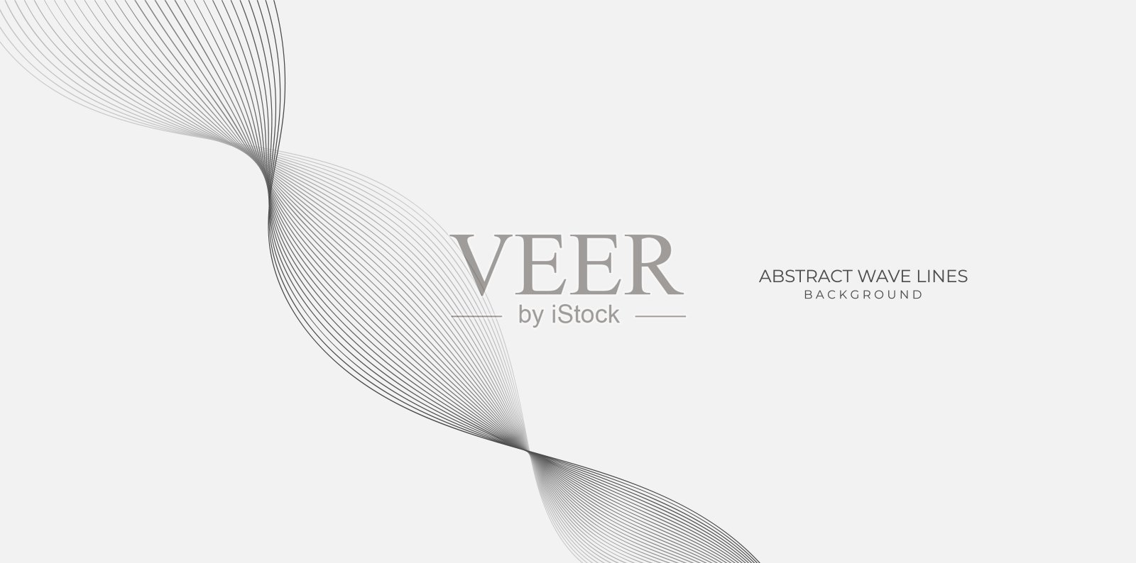 摘要未来派波浪背景插画图片素材