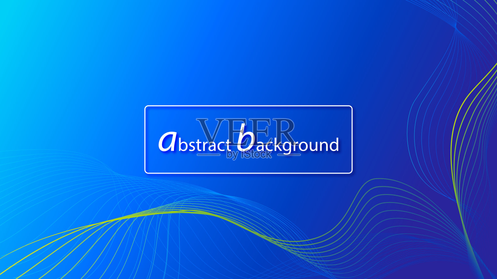 抽象图形波背景插画图片素材