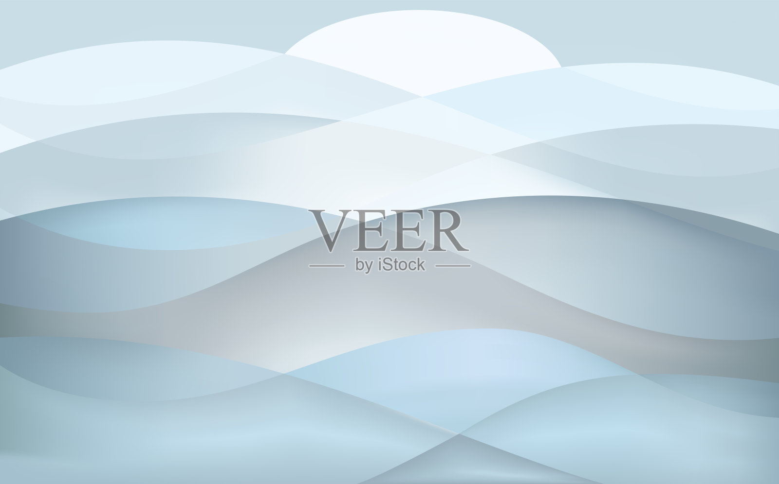 抽象的背景。海中。太阳。插画图片素材