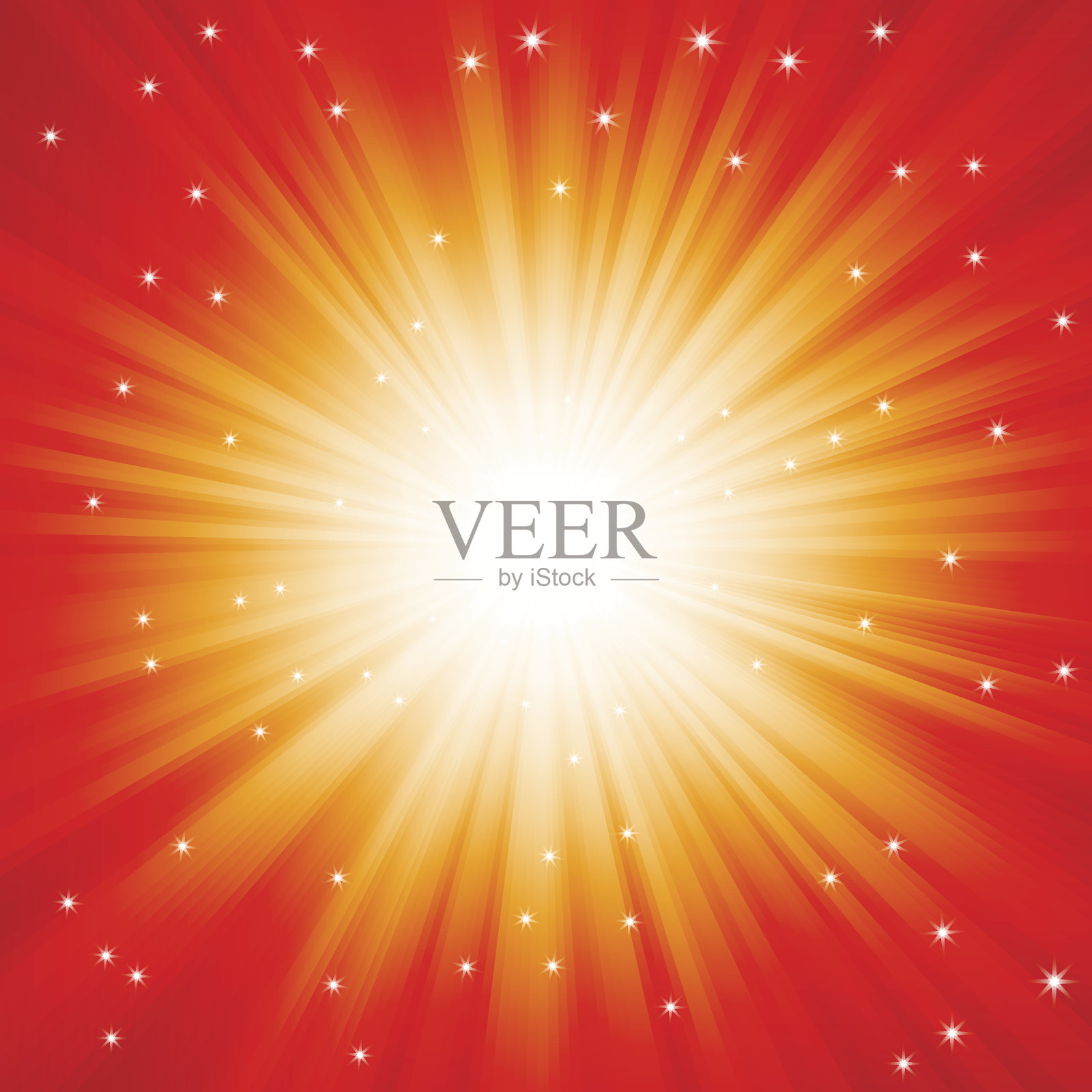 闪耀着红光插画图片素材