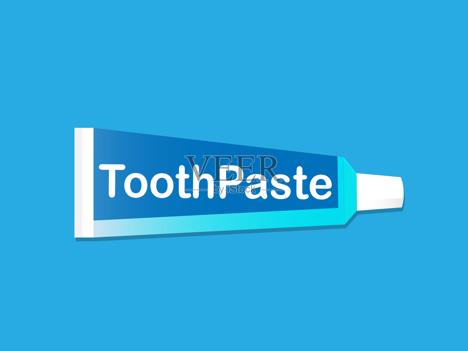 牙膏插画图片素材