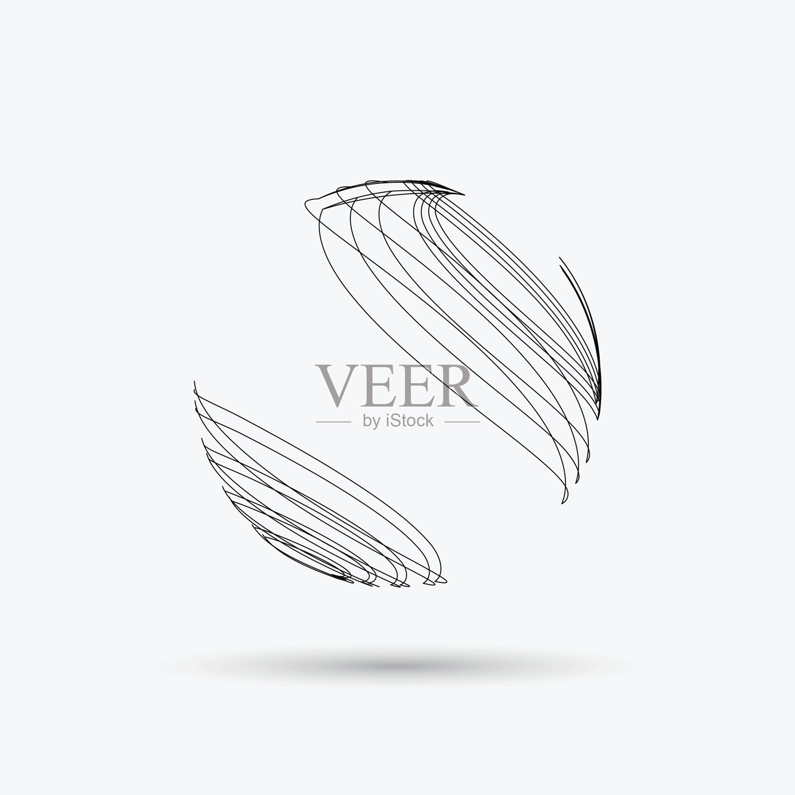 线球结构型式设计元素图片