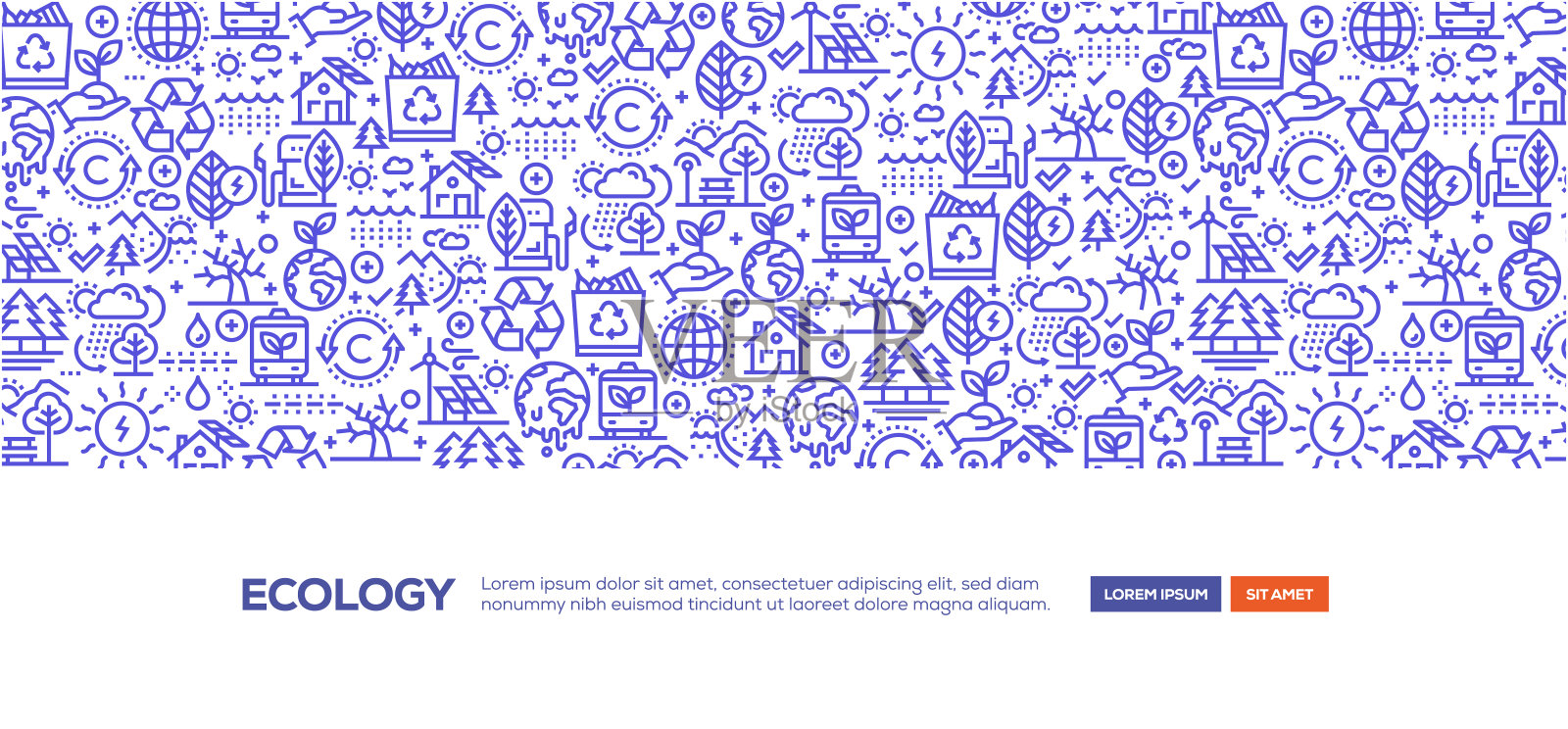 生态横幅插画图片素材