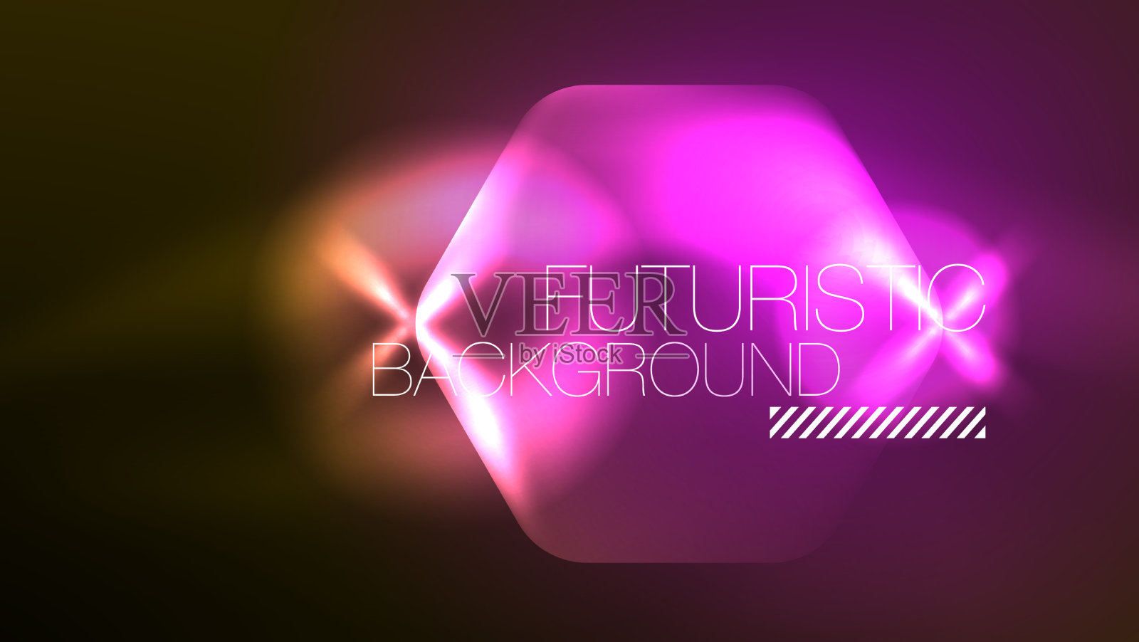 技术数字霓虹抽象背景插画图片素材