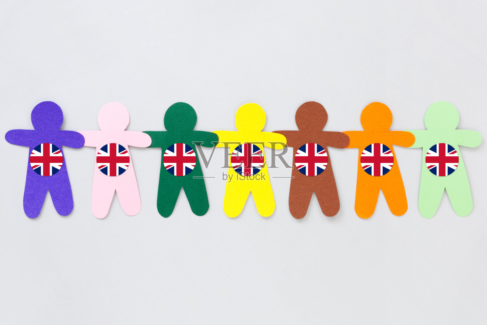 英国男孩插画图片素材